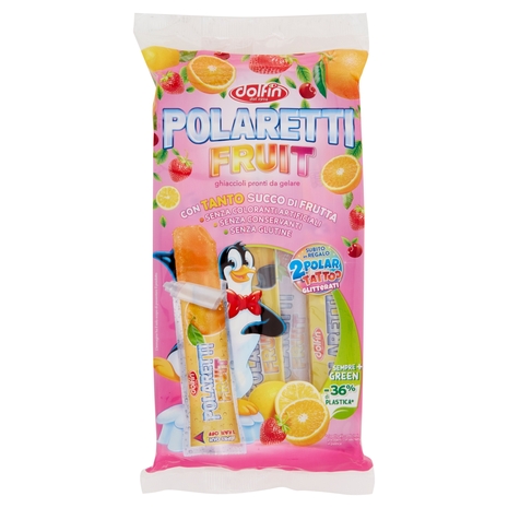 Polaretti Fruit Green ghiaccioli pronti da gelare 10 pezzi 420 ml