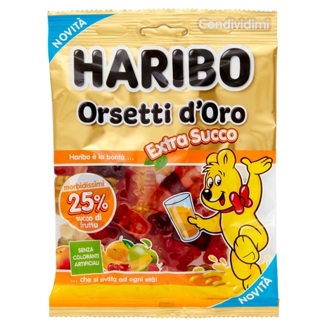 Haribo Orsetti d'Oro Extra Succo 150 g