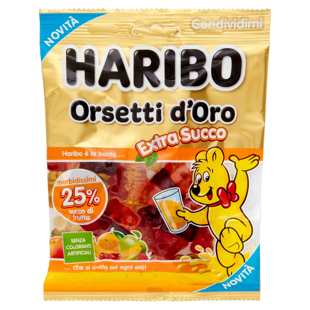 Haribo Orsetti d'Oro Extra Succo 150 g