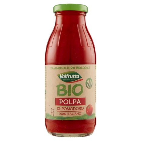 Valfrutta Bio Polpa di Pomodoro 100% Italiano 340 g