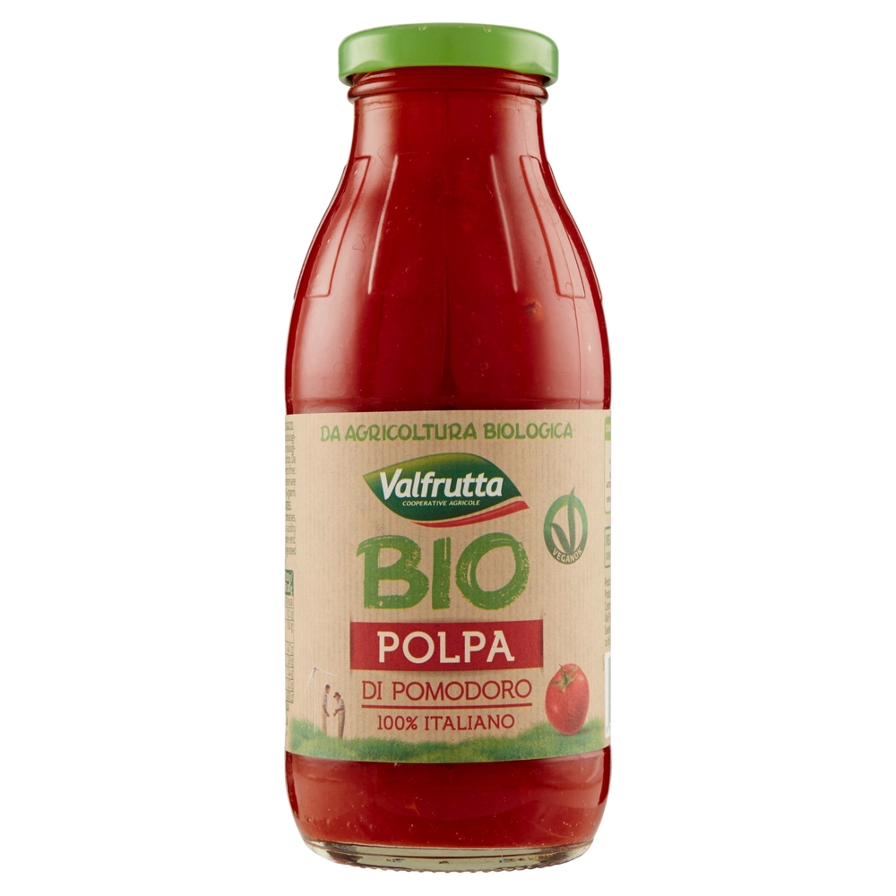 Valfrutta Bio Polpa di Pomodoro 100% Italiano 340 g