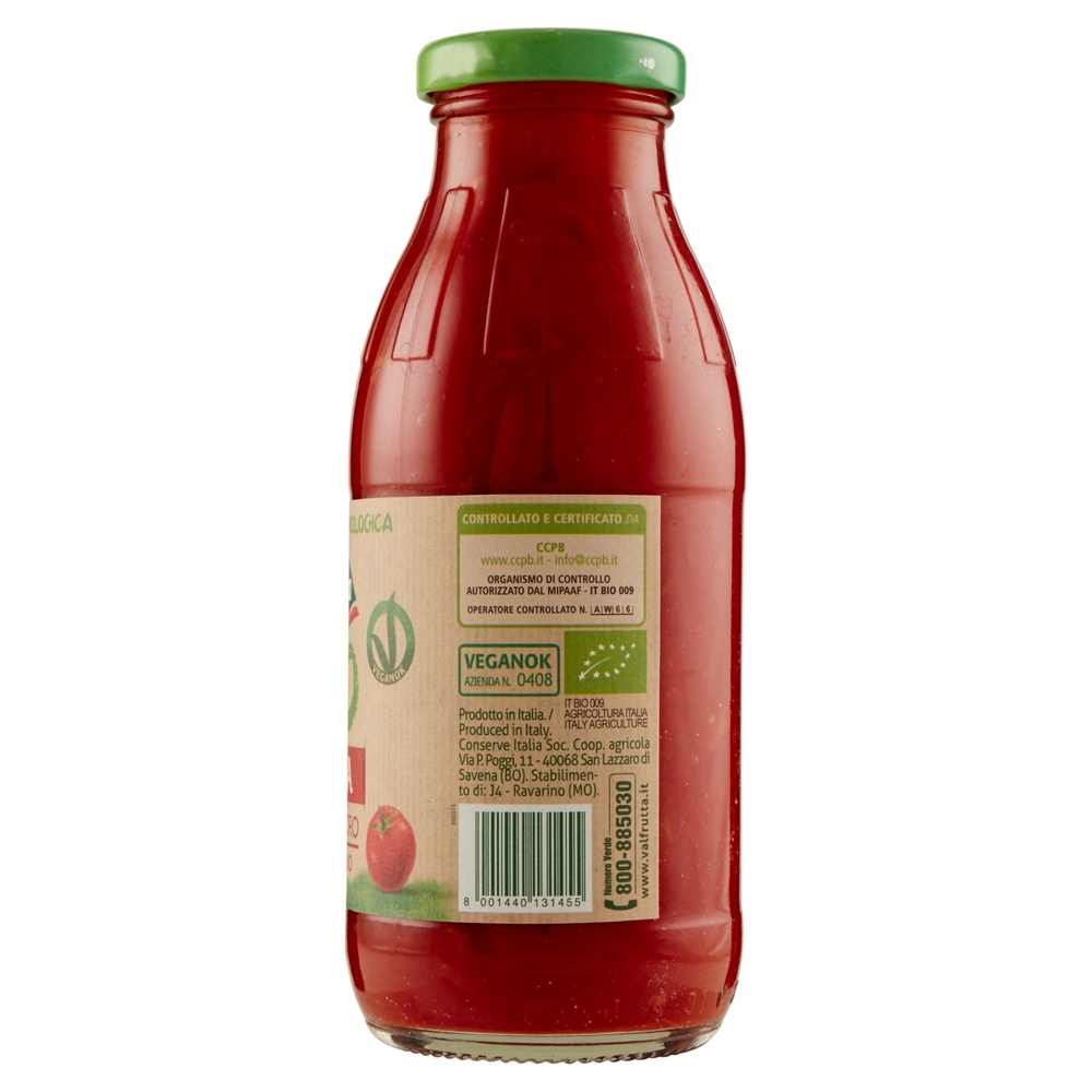 Valfrutta Bio Polpa di Pomodoro 100% Italiano 340 g