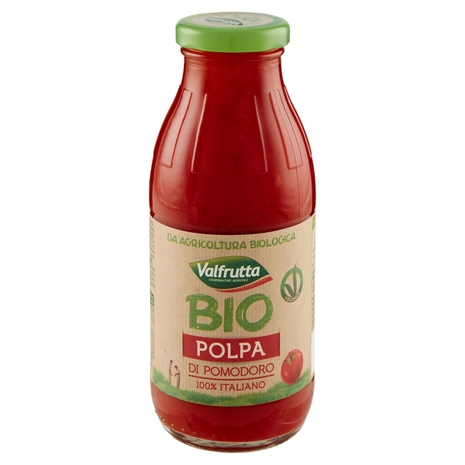 Valfrutta Bio Polpa di Pomodoro 100% Italiano 340 g