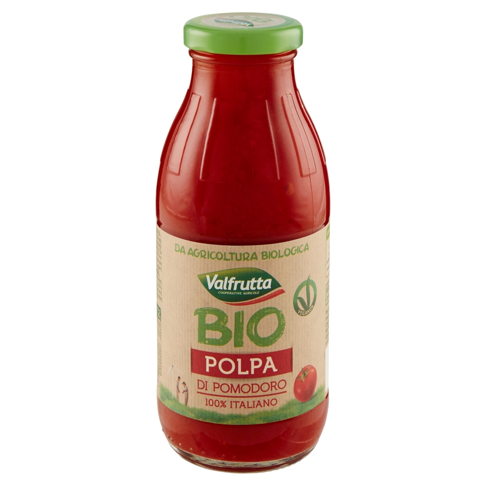 Valfrutta Bio Polpa di Pomodoro 100% Italiano 340 g