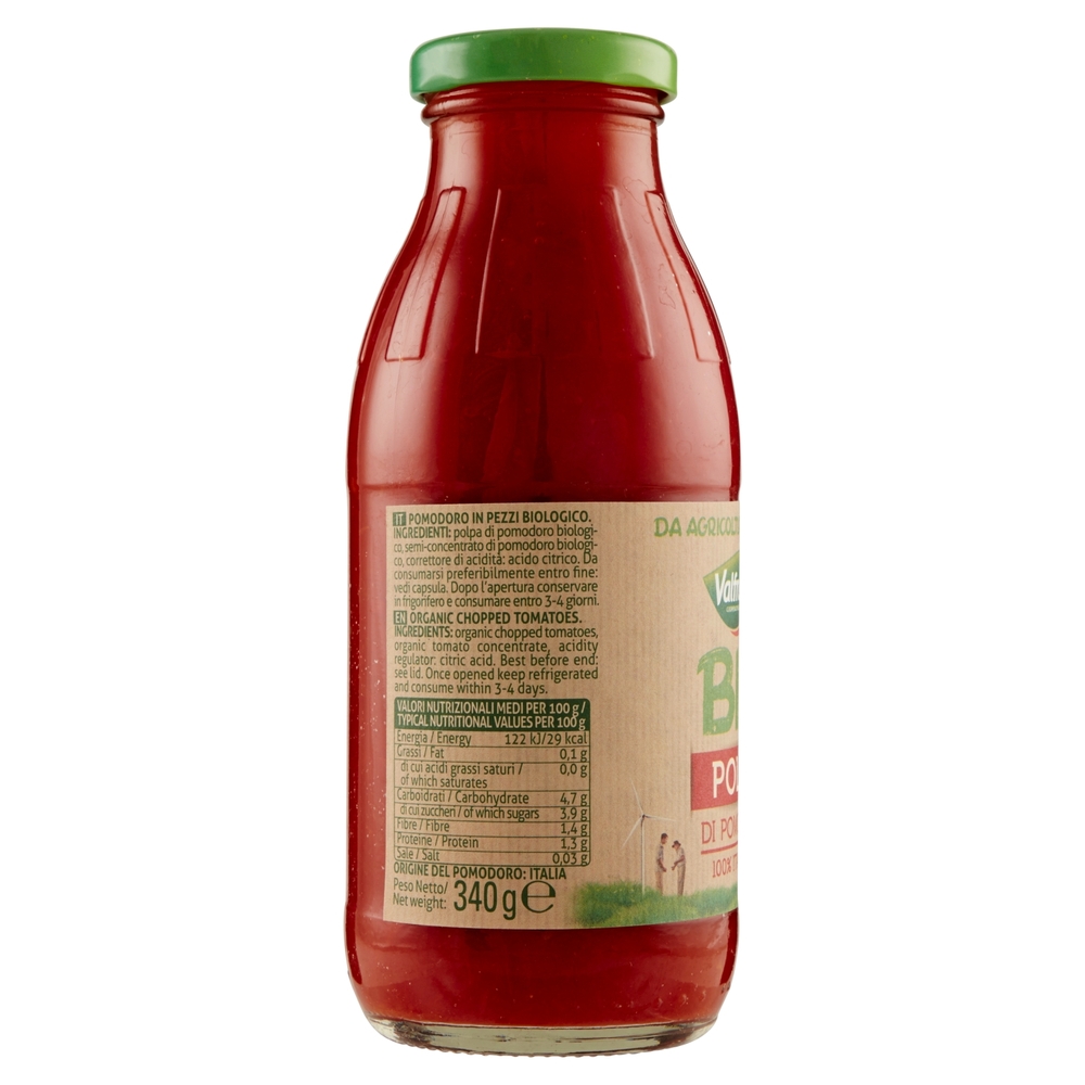 Valfrutta Bio Polpa di Pomodoro 100% Italiano 340 g