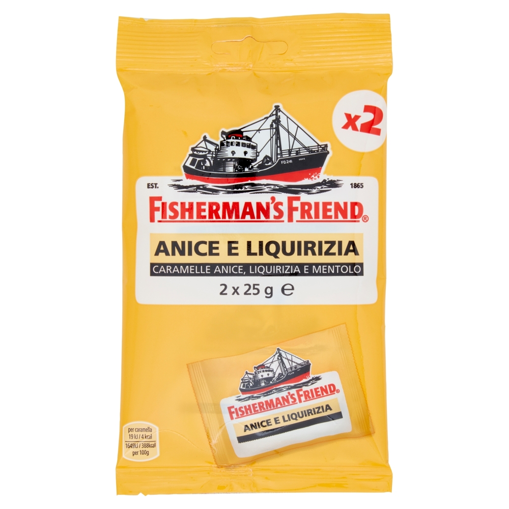 Fisherman's Friend Anice e Liquirizia 2 x 25 g
