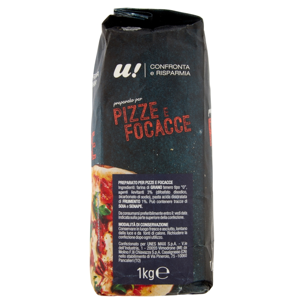 Preparato per Pizza e Focaccie U! Confronta e Risparmia