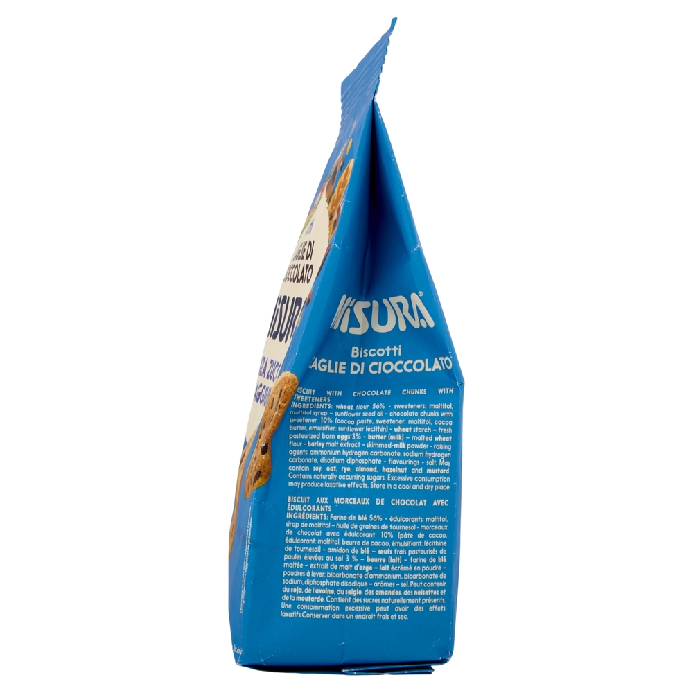 Misura Dolcesenza Biscotti Scaglie di Cioccolato 290 g