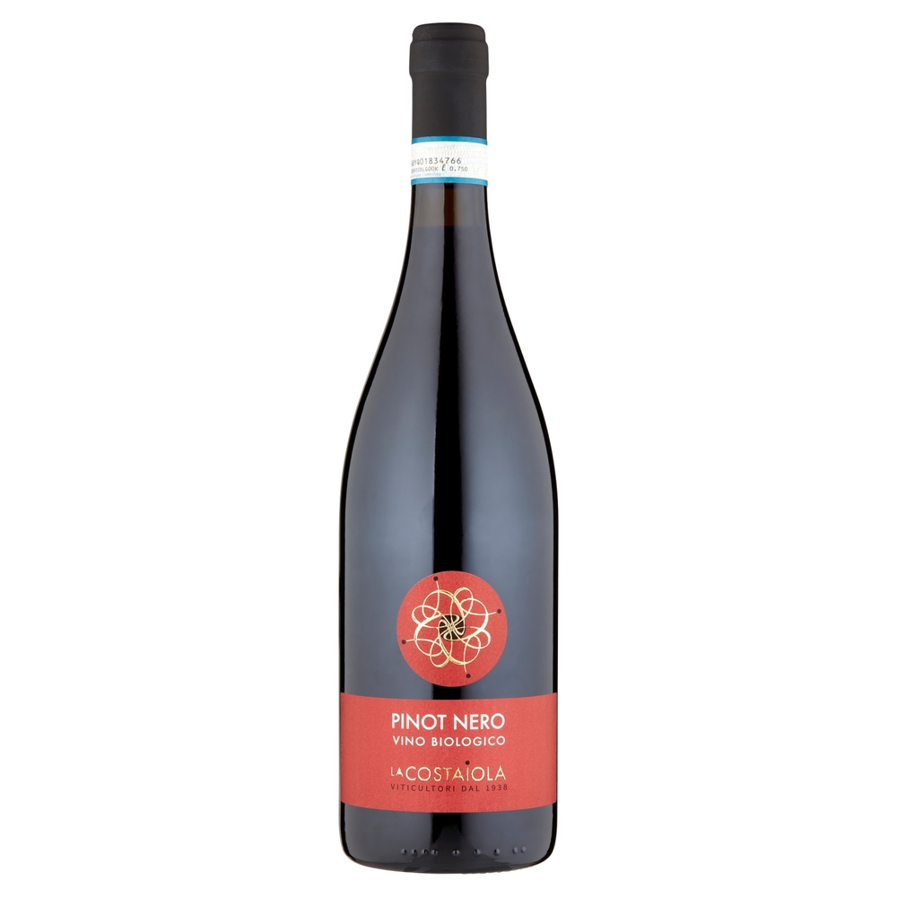 La Costaiola Pinot Nero dell'Oltrepò Pavese DOC Vino Biologico 75 cl