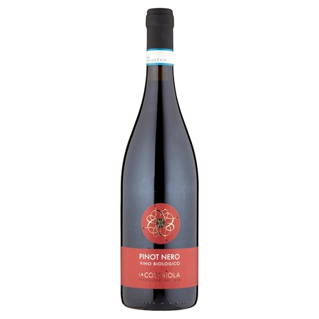 La Costaiola Pinot Nero dell'Oltrepò Pavese DOC Vino Biologico 75 cl