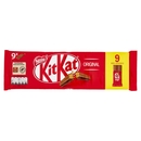 NESTLÉ KitKat Family Pack Wafer ricoperto di Cioccolato al Latte 9 snack da 20,7g