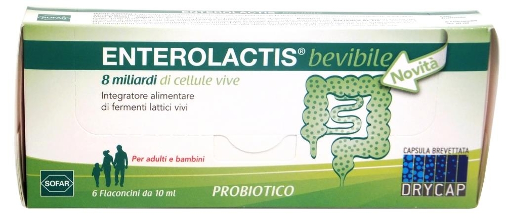 ENTEROLACTIS INTEGR 6FLX10ML