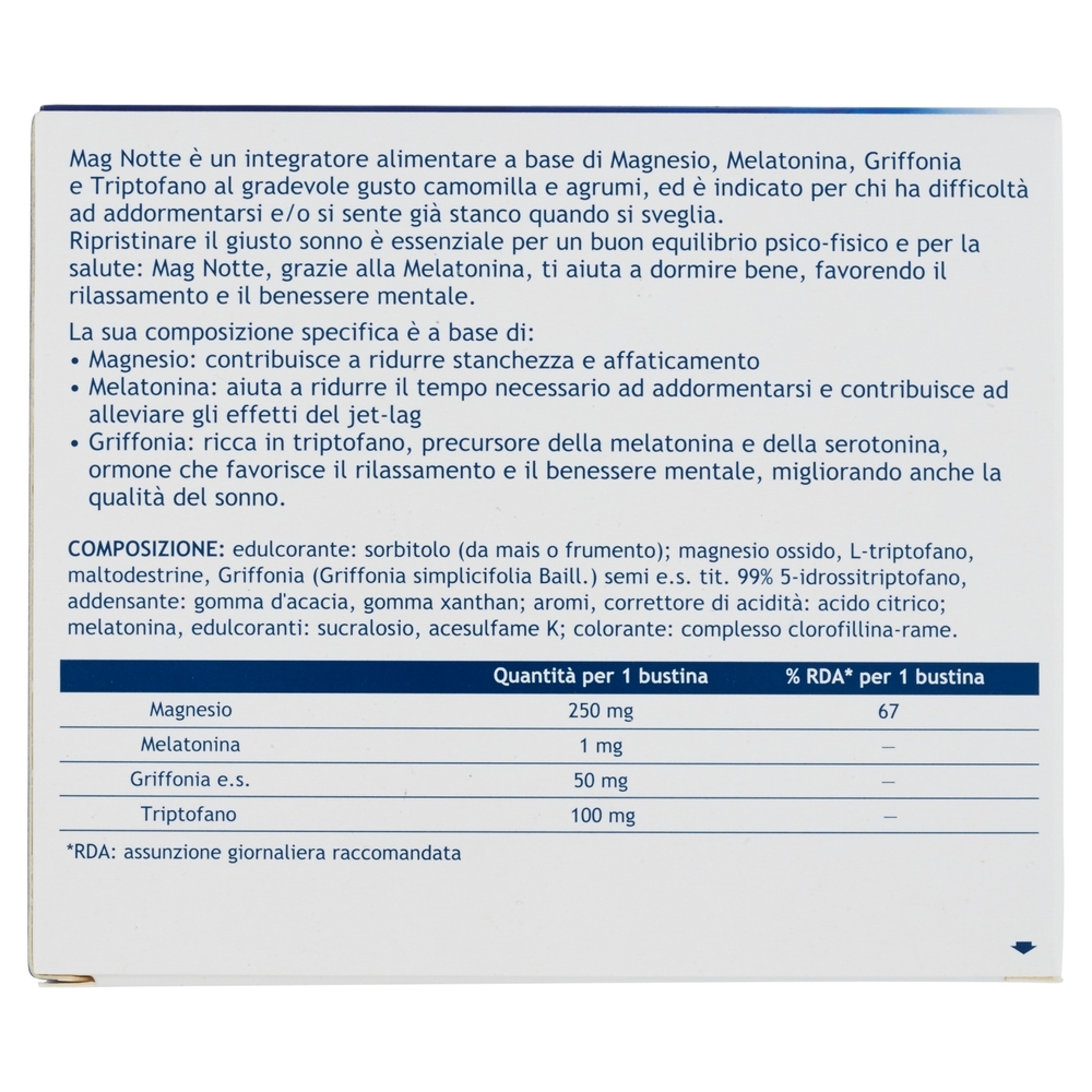 Sanofi Integratore mag notte 24 bustine 50,4 g