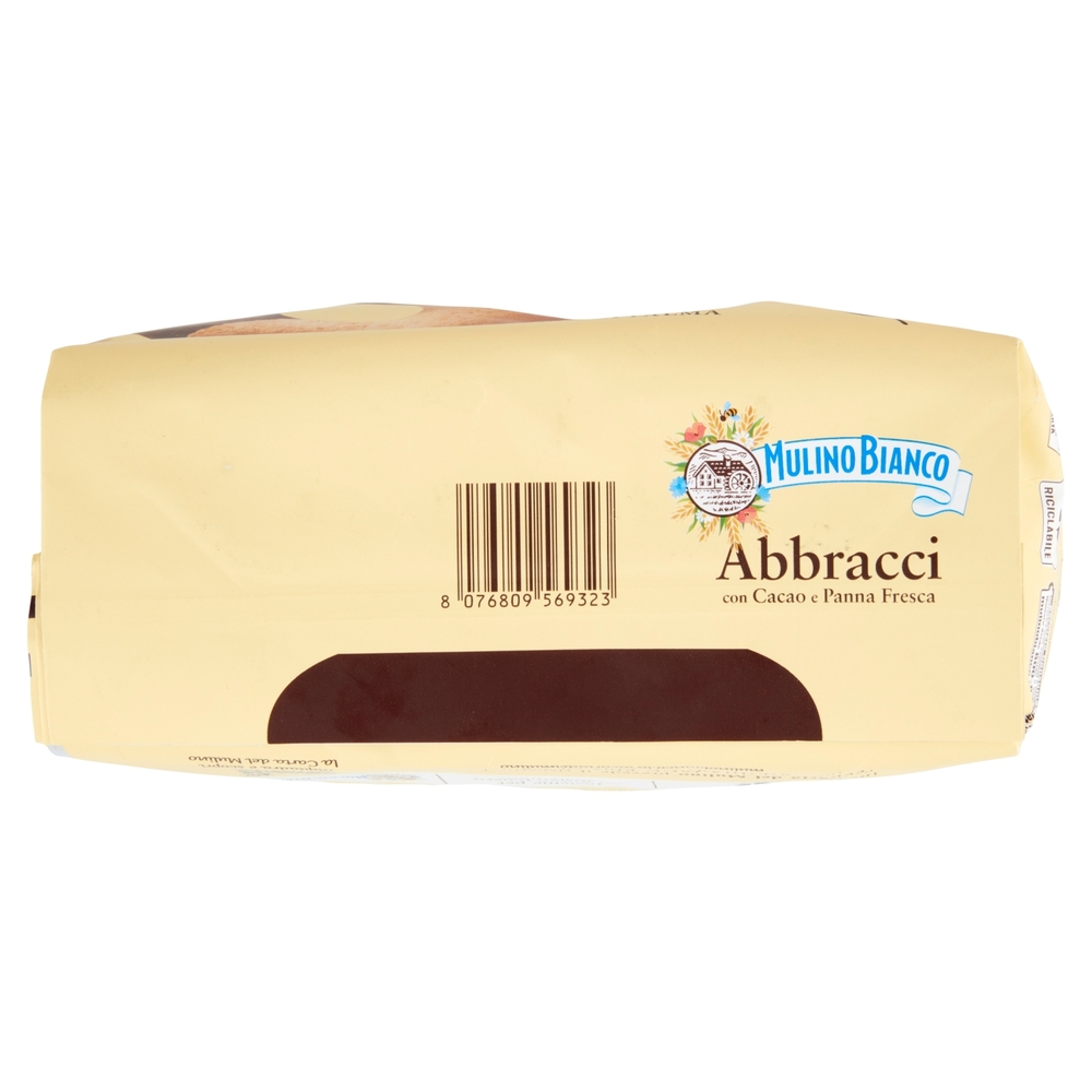 Mulino Bianco Abbracci Biscotti con Cacao e Panna Fresca 1000g