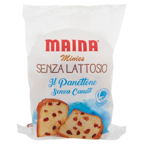 Maina Minies Senza Lattosio il Panettone Senza Canditi 100 g