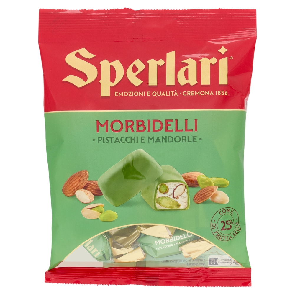Sperlari Morbidelli Pistacchi e Mandorle 117 g
