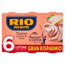 Rio mare Tonno all'Olio di Oliva Pescato a Canna 6 x 80 g