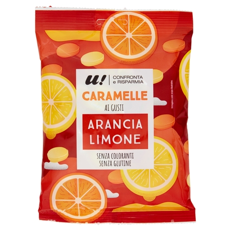 Caramelle ai Gusti Arancia e Limone U! Confronta e Risparmia