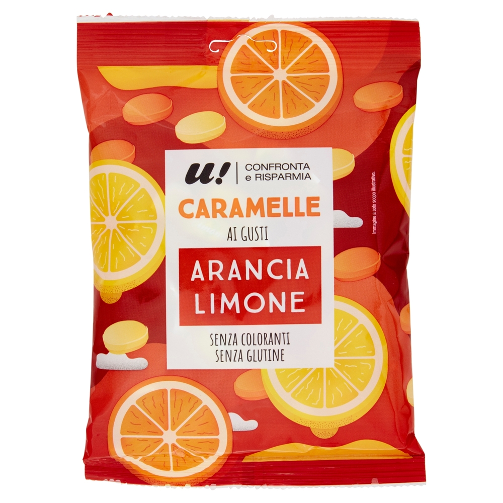 Caramelle ai Gusti Arancia e Limone U! Confronta e Risparmia