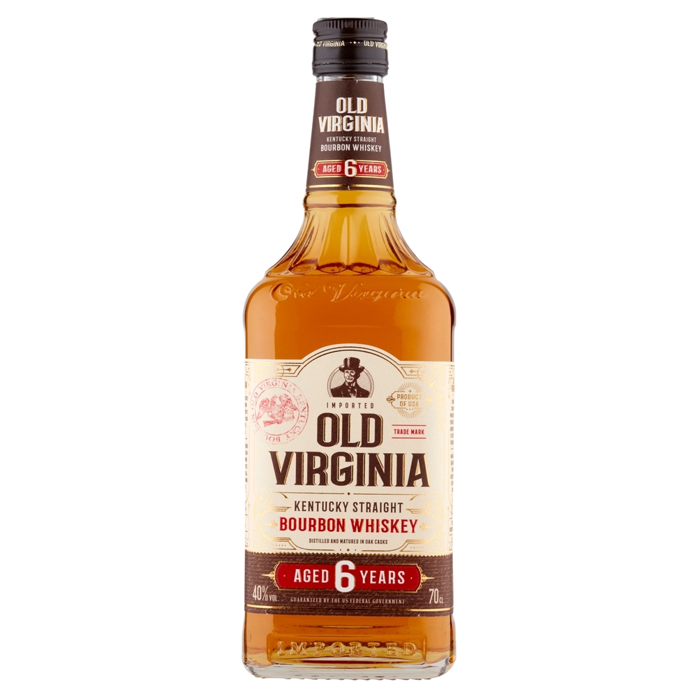 Old Virginia Kentucky Straight Bourbon Whiskey Aged 6 Years 70 cl