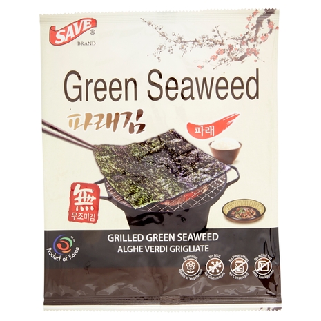 Save Green Seaweed Alghe Verdi Grigliate 12 g