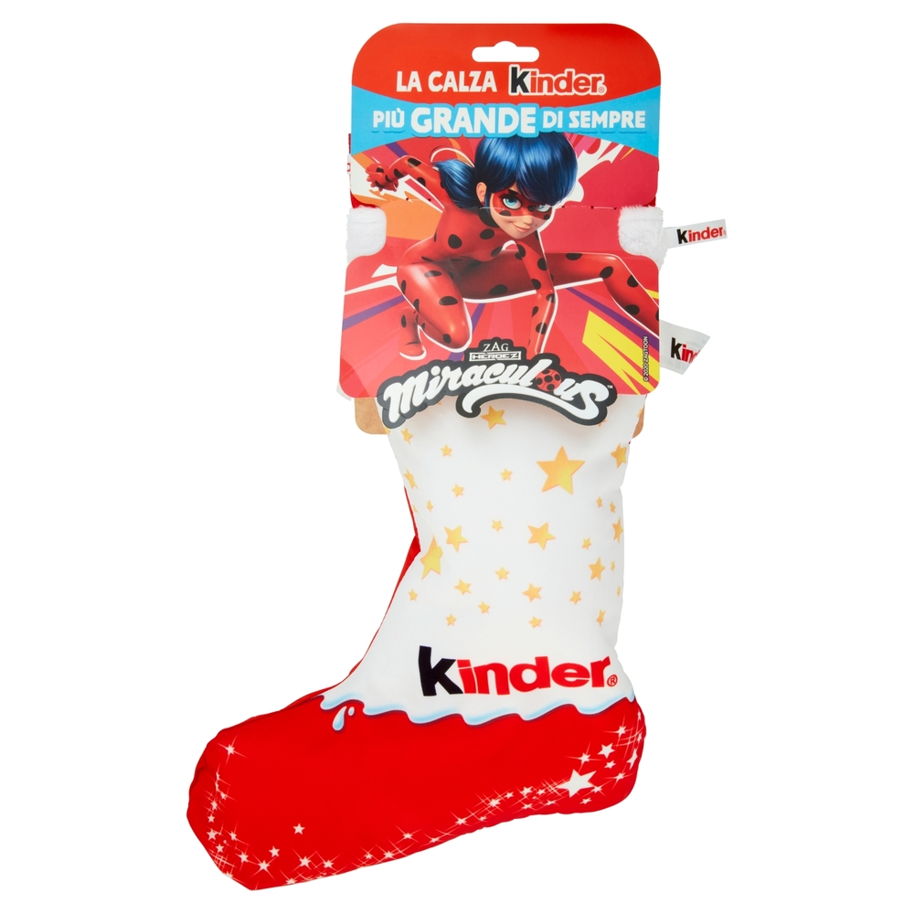 Kinder Calza Miraculous 9 pezzi 321 g