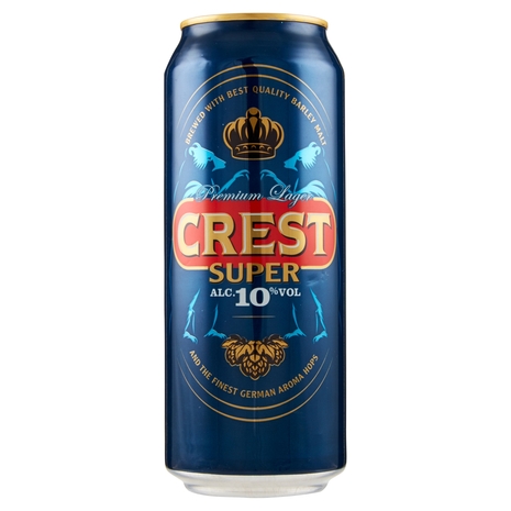 Crest Super Premium Lager 500 ml