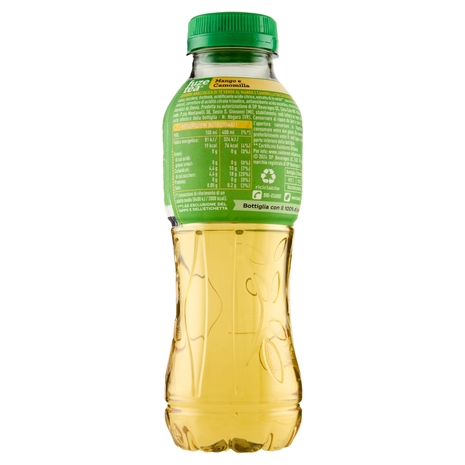 FUZE TEA al Tè Verde, Tè verde Mango e Camomilla PET 400 ml