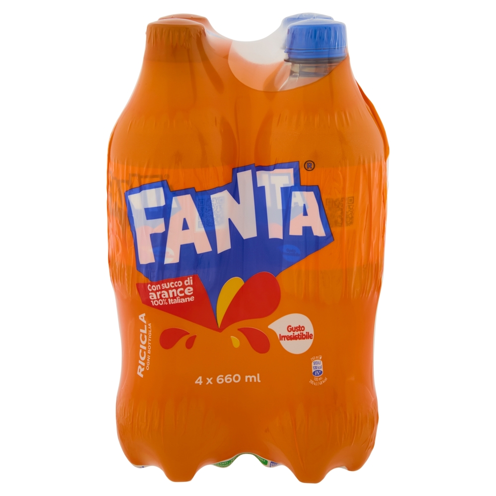 Fanta Original Bottiglia di plastica 660ml x4