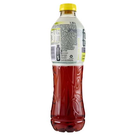 FUZE TEA Senza Zuccheri, Tè Nero Limone con una nota di Lemongrass PET 1,25L