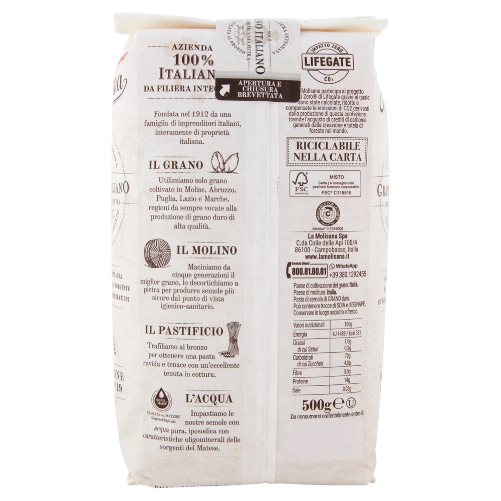 La Molisana 19 Mezze Penne Rigate 500 g