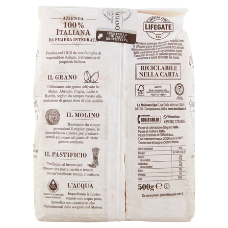 La Molisana 66 Farfalle Rigate 500 g