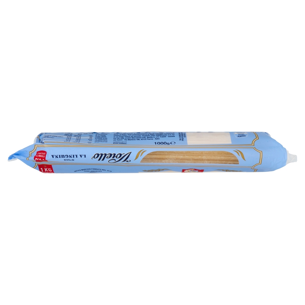 Voiello Pasta La Linguina N°154 grano Aureo 100% italiano Trafilata bronzo 1Kg