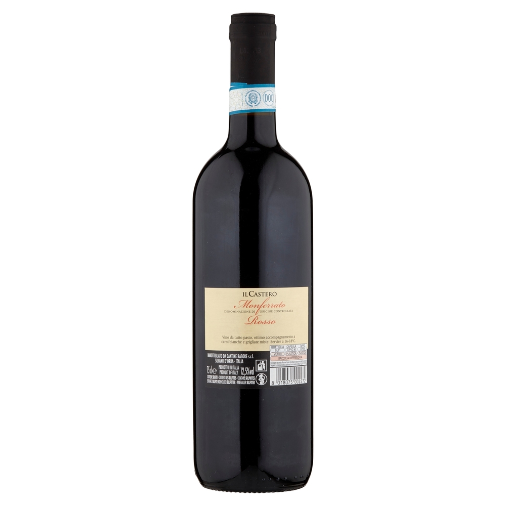 Il Castero Monferrato DOC Rosso 75 cl