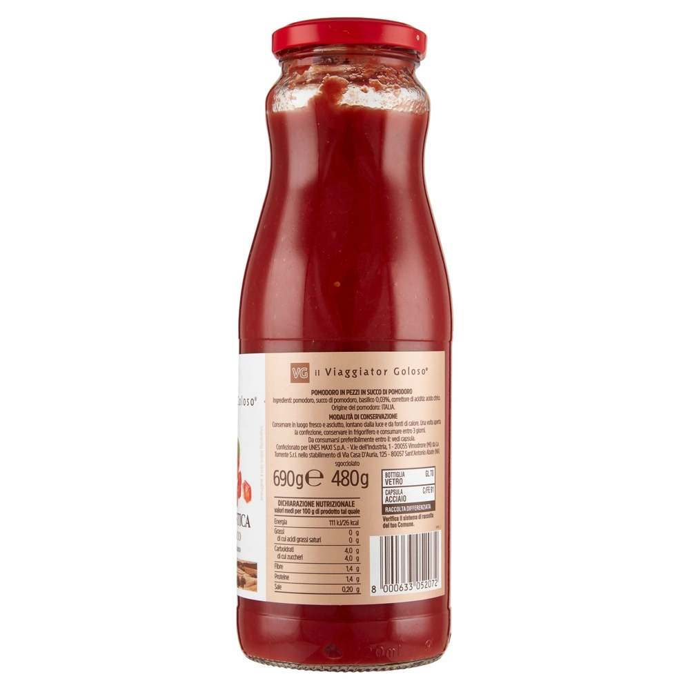 Polpa Rustica con Basilico il Viaggiator Goloso