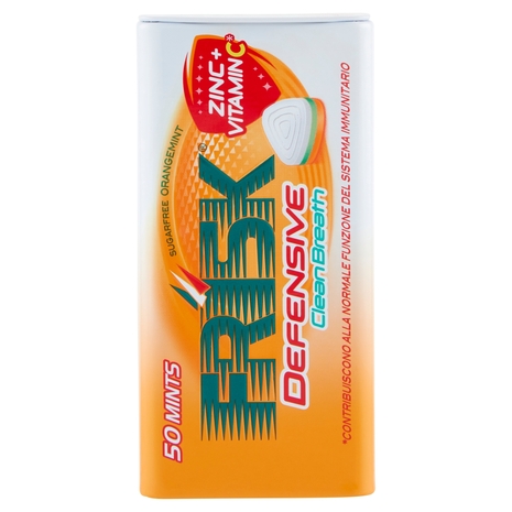 Frisk Defensive CleanBreath Sugarfree Orangemint 50 Mints  35 g