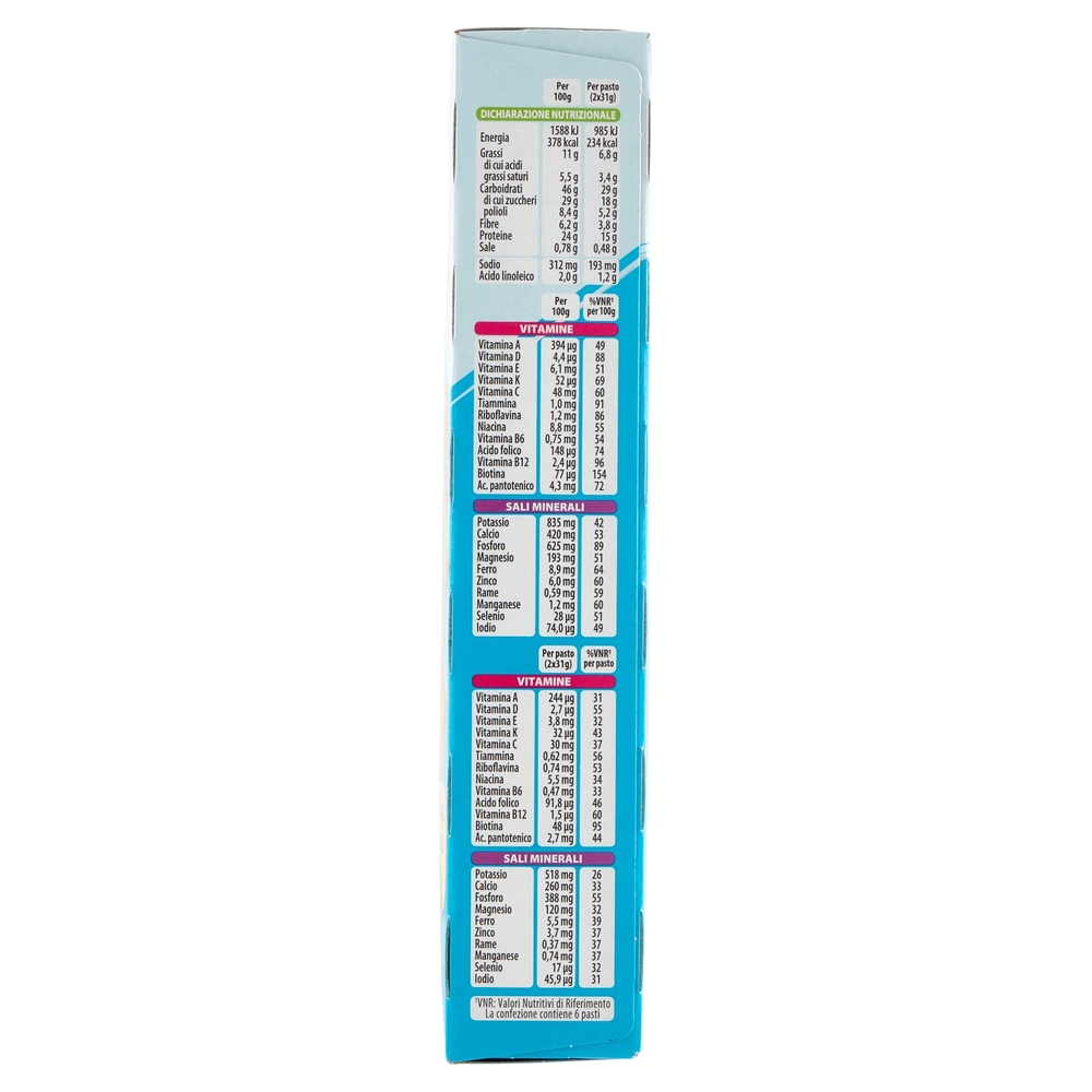 Pesoforma gusto Cioccolato Caramello, pasto sostitutivo ricco di fibre, 234 kcal per pasto, 12 x 31g