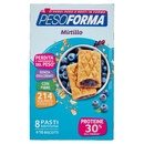 Pesoforma Biscotti gusto Mirtillo, sostitutivo del pasto per perdita e controllo del peso, 16 x 33g