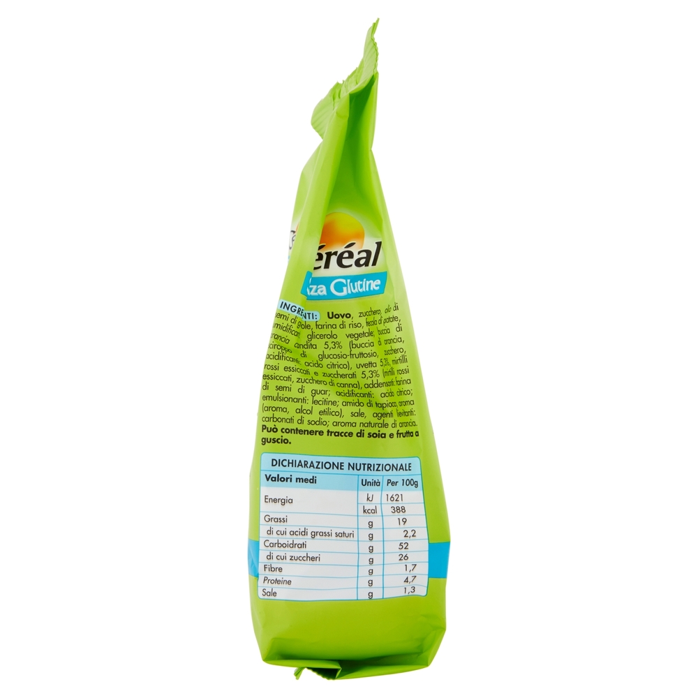 Céréal Senza Glutine Fruit Cake 6 Monoporzioni 200 g