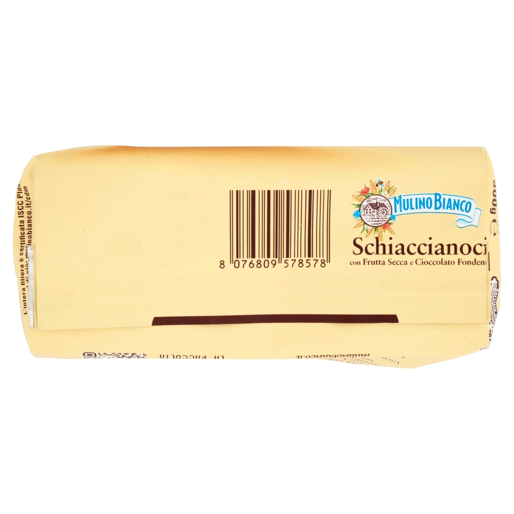 Mulino Bianco Schiaccianoci Biscotti con Frutta Secca e Cioccolato Fondente 300g
