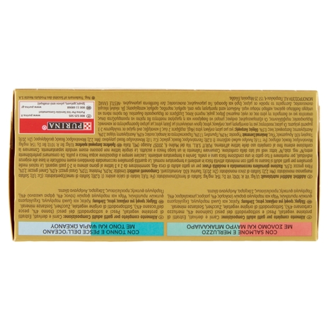 PURINA GOURMET Gold Intrecci di Gusto Salmone & Merluzzo / Tonno & Pesce dell'Oceano 4x85g