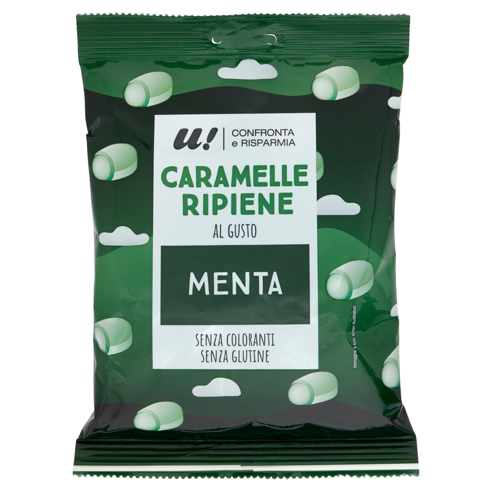 Caramelle Ripiene al Gusto Menta U! Confronta e Risparmia