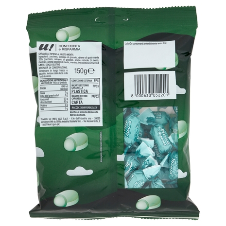 Caramelle Ripiene al Gusto Menta U! Confronta e Risparmia