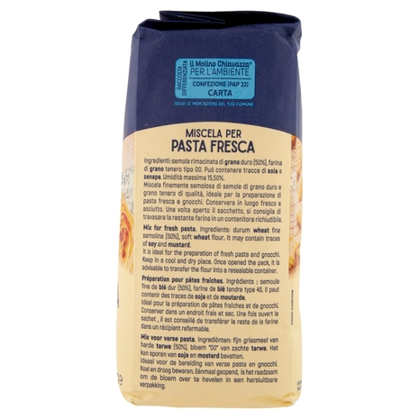 il Molino Chiavazza Miscela per Pasta Fresca 1 kg