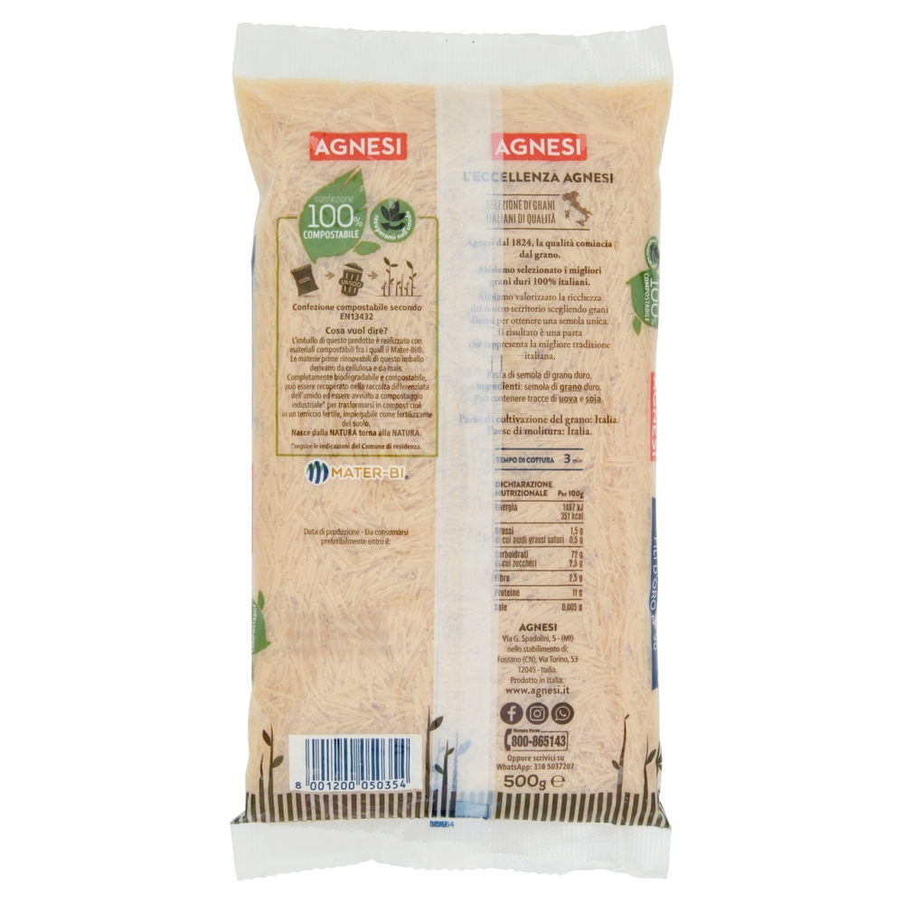 Agnesi Fili d'Oro N° 90 500 g