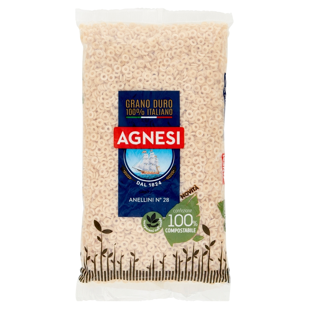 Agnesi Anellini N° 28 500 g