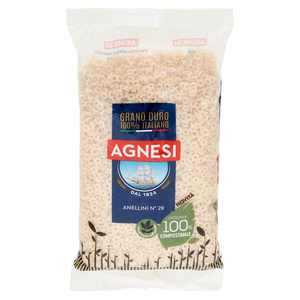 Agnesi Anellini N° 28 500 g