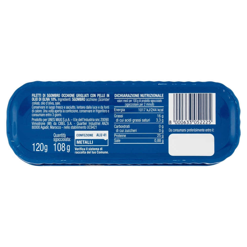 Filetti di Sgombro Grigliati U! Confronta e Risparmia