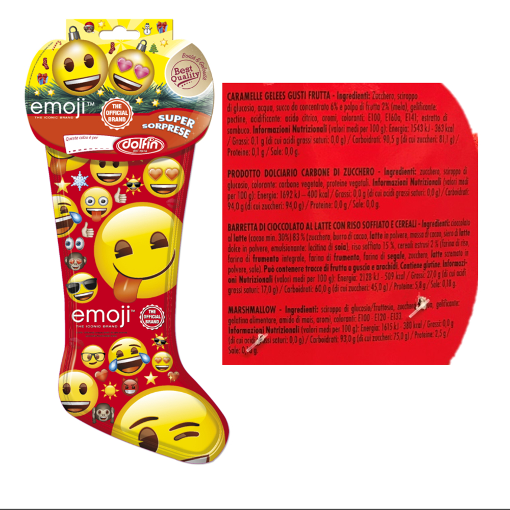 Calza Emoji, 160 g