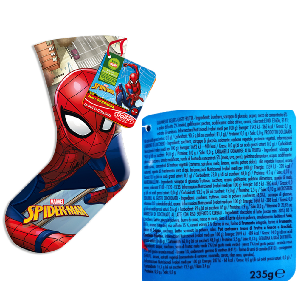 Calza Spiderman, 235 g